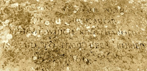 Harold II's resting place