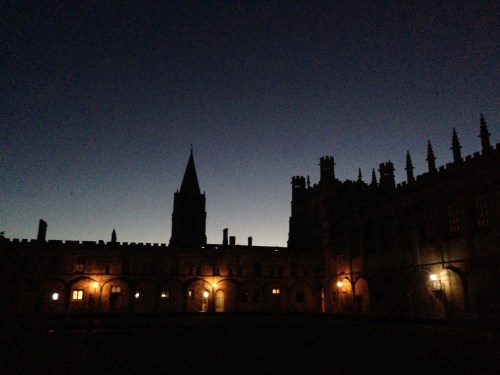 First Light over Oxford